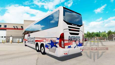 Skin Patriots a bus Mascarello Roma 370 for American Truck Simulator