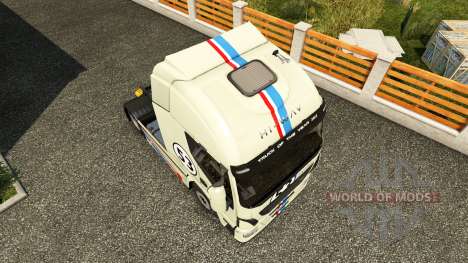 Herbie skin for Iveco tractor unit for Euro Truck Simulator 2