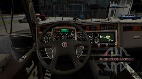Instrument lighting color of sea water from KenW for American Truck Simulator