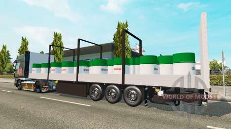 Semitrailer Schmitz Castrol for Euro Truck Simulator 2