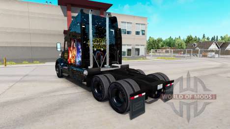 Star Wars skin for the truck Peterbilt for American Truck Simulator