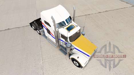 Skin Bicentennial v2.0 tractor truck Kenworth W9 for American Truck Simulator