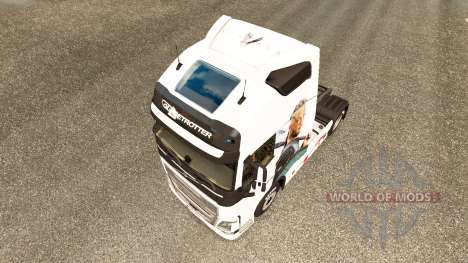 Vikings skin for Volvo truck for Euro Truck Simulator 2