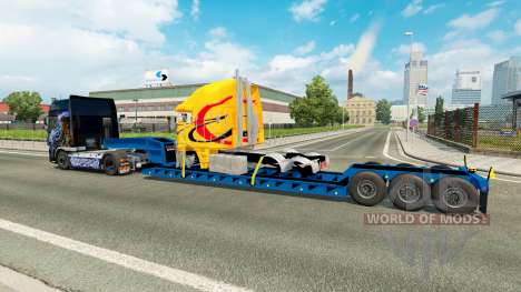Low sweep with a broken truck for Euro Truck Simulator 2