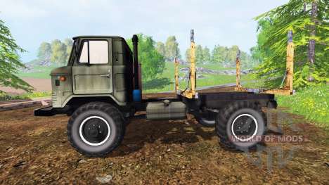 GAZ-66 [timber] for Farming Simulator 2015
