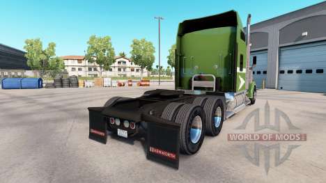 Skin Moving On the truck Kenworth W900 for American Truck Simulator