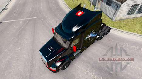 Skin Bitdefender tractor Peterbilt for American Truck Simulator
