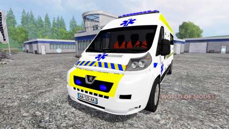 Peugeot Boxer Ambulance for Farming Simulator 2015