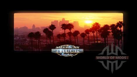 Loading screens California for American Truck Simulator