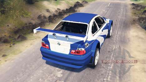 BMW M3 (E46) GTR [Most Wanted] for Spin Tires