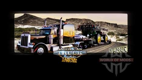 Loading screens from Lancer for American Truck Simulator