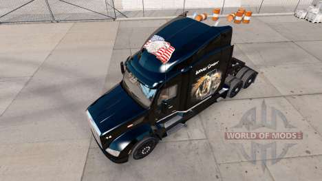 Skin Indian Spirit for truck Peterbilt for American Truck Simulator