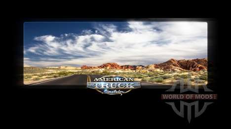 Loading screens Nevada for American Truck Simulator