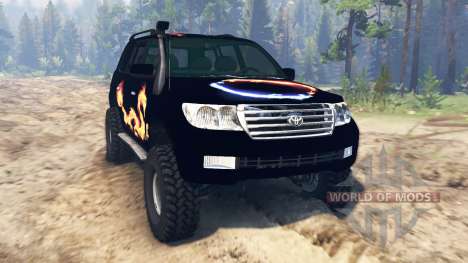 Toyota Land Cruiser 200 2008 for Spin Tires