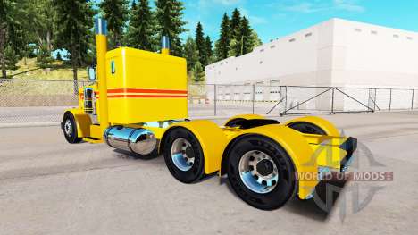 Yellow Custom skin for the truck Peterbilt 351 for American Truck Simulator