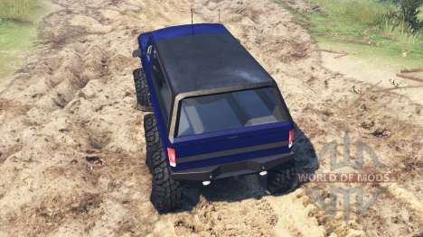 Ford Bronco 6x6 for Spin Tires