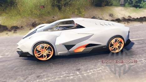 Lamborghini Egoista for Spin Tires