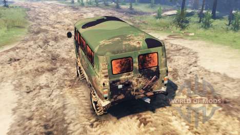 UAZ-2206 for Spin Tires