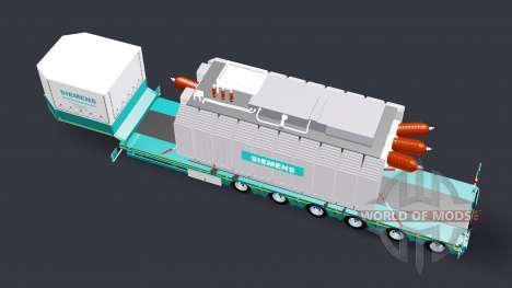 Siemens Trafo Trailer for American Truck Simulator
