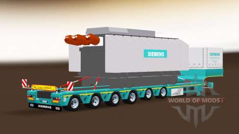 Siemens Trafo Trailer for American Truck Simulator