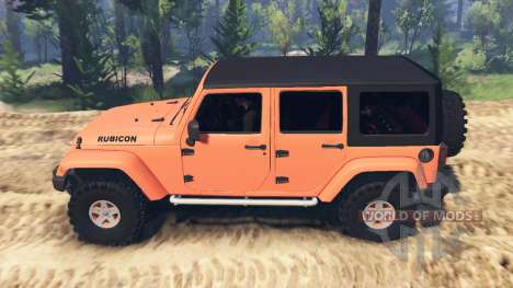 Jeep Wrangler Unlimited for Spin Tires