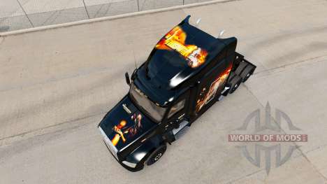 Skin The Transporter for truck Peterbilt for American Truck Simulator