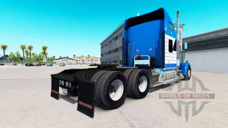 Skin Blanch Transport on truck Kenworth W900 for American Truck Simulator
