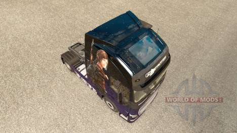 Skin The Last Of Us at Volvo trucks for Euro Truck Simulator 2