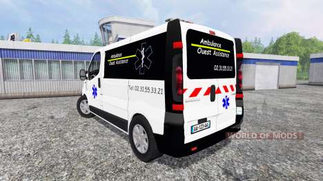 Renault Trafic Ambulance for Farming Simulator 2015