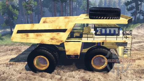 Mining truck Godzilla v2.0 for Spin Tires