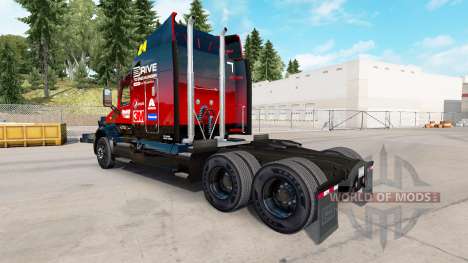 Skin Hendrick v2.0 tractor Peterbilt for American Truck Simulator