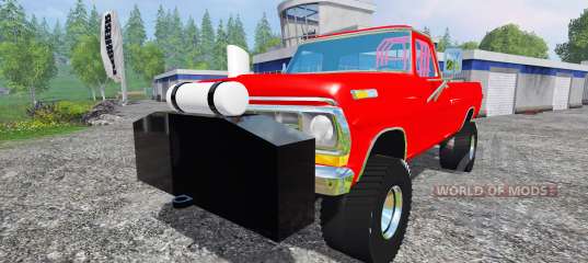 Ford F-250 1972 [highboy puller] for Farming Simulator 2015
