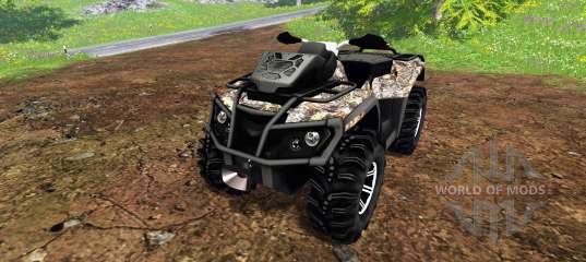 Can-Am Outlander 1000 XT for Farming Simulator 2015