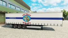 Skin Los Pollos Hermanos on the trailer for Euro Truck Simulator 2