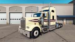 Skin Cream on the truck Kenworth W900 for American Truck Simulator