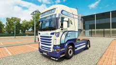 Caffrey International skin for Scania truck for Euro Truck Simulator 2