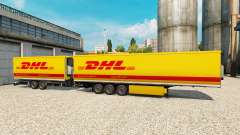 Semi-trailers Krone Gigaliner [DHL] for Euro Truck Simulator 2