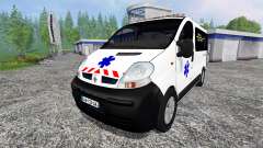 Renault Trafic Ambulance for Farming Simulator 2015