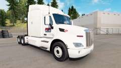 Pride Transport skin for the truck Peterbilt for American Truck Simulator