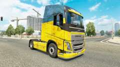 Ukraine skin for Volvo truck for Euro Truck Simulator 2