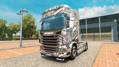 Batik Indonesia skin for Scania truck for Euro Truck Simulator 2