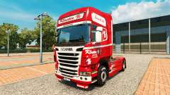 Skin Kloster on tractor Scania for Euro Truck Simulator 2
