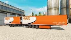 Semi-trailers Krone Gigaliner [TNT] for Euro Truck Simulator 2