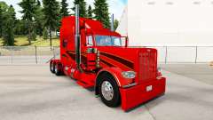 The skin of the Orange Show for the truck Peterbilt 389 for American Truck Simulator