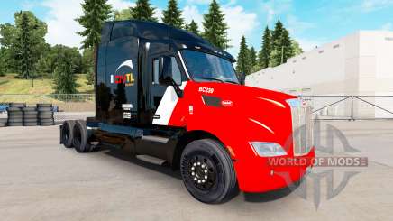 Skin CN Transportation on tractors and Pet Ken for American Truck Simulator