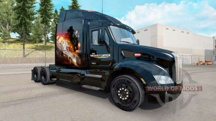 Skin The Transporter for truck Peterbilt for American Truck Simulator