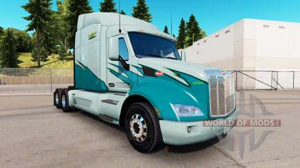 Skin on Long Haul truck Peterbilt for American Truck Simulator