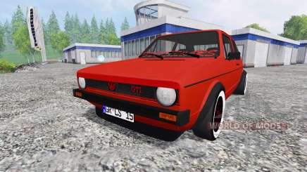 Volkswagen Golf I GTI 1976 for Farming Simulator 2015