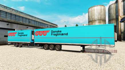 Semi-Trailers Krone Gigaliner [Danske Fragtmaend] for Euro Truck Simulator 2