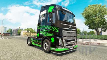 Guinness skin for Volvo truck for Euro Truck Simulator 2
